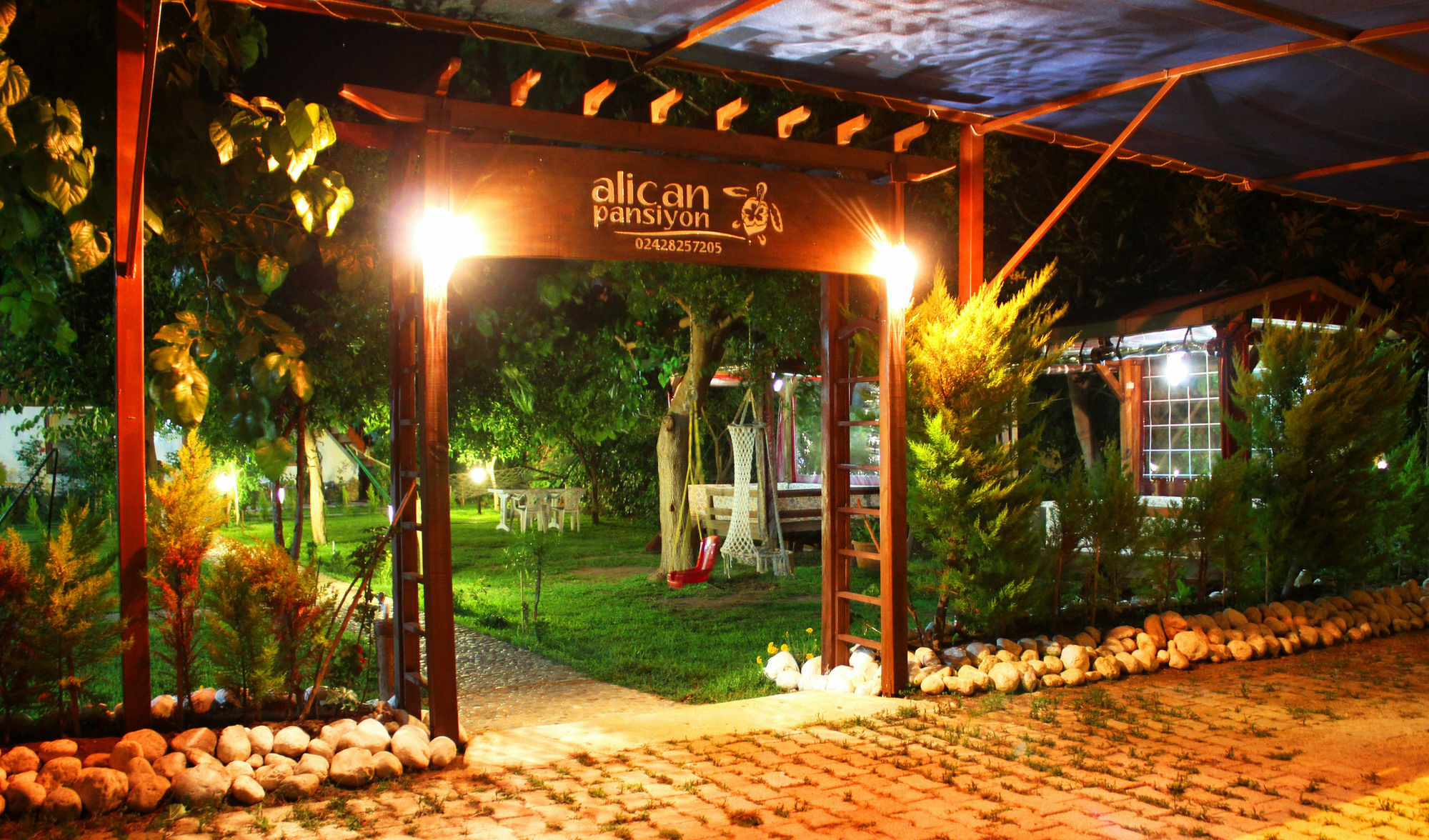 Alican Pension Cirali Bagian luar foto